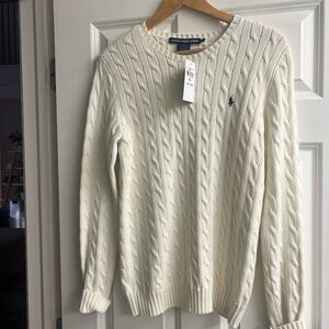 Ralph Lauren Sport Cable Sweater NWT